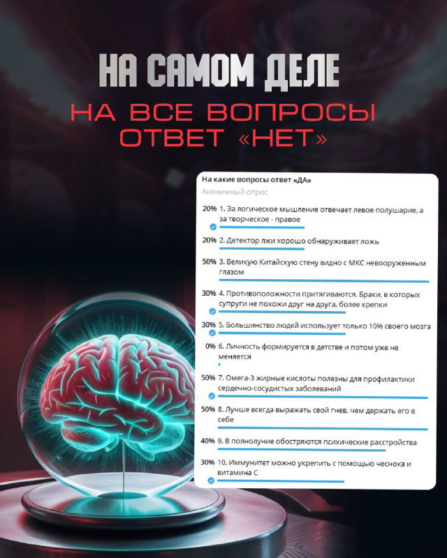 Почему мы мыслим заблуждениями?