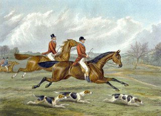 Зарисовки с охоты в Форесе — Henry Thomas Alken