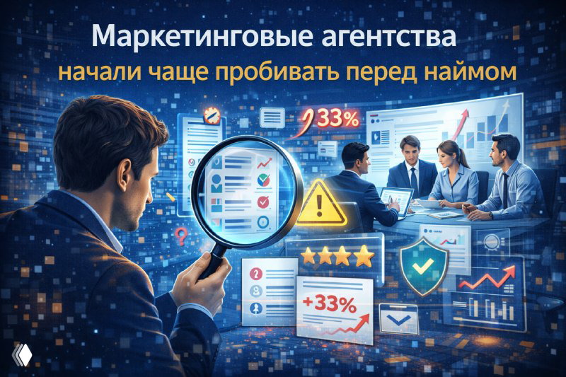 Маркетинговые агентства начали чаще пробивать перед наймом