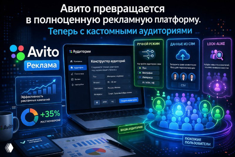 Авито как рекламная платформа с кастомными аудиториями