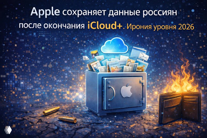 Apple сохраняет данные россиян после окончания iCloud+