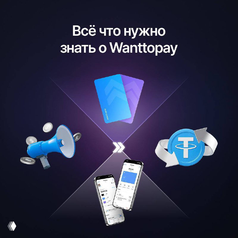 Wanttopay - виртуальные карты. С чего начать?