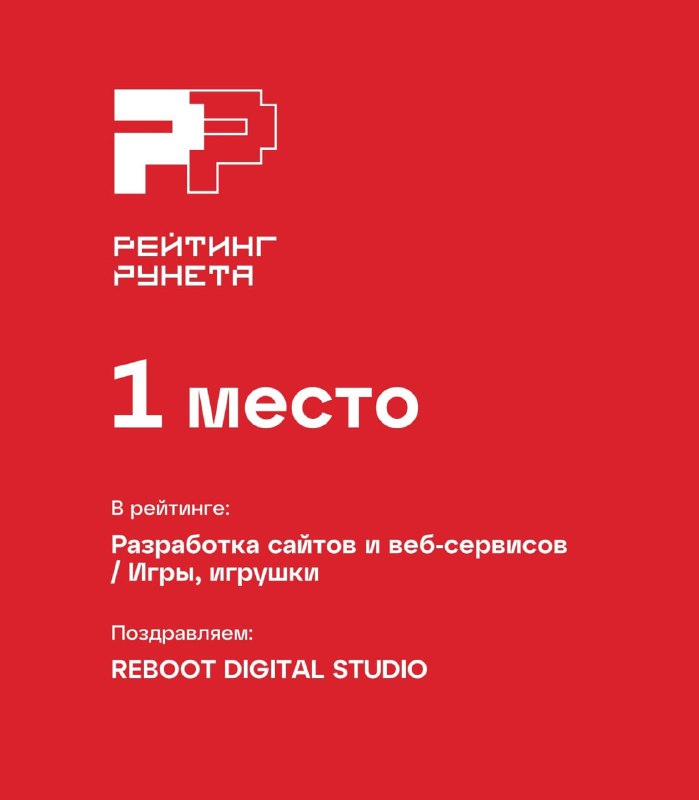 Рейтинг Рунета 2025 — попали в 27 срезов