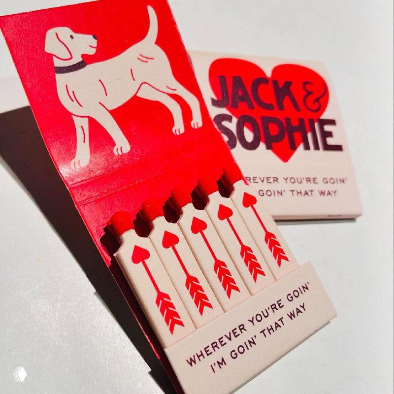 The Match Group — ретро‑спички в оригинальном дизайне