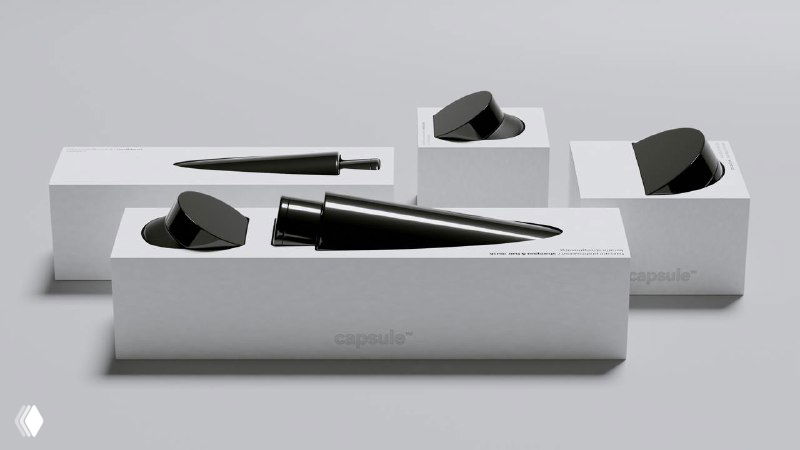 Capsule — супермималистичное оформление