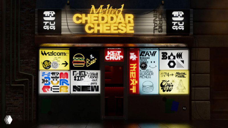 Айдентика шведских ресторанов Tugg — нетипично