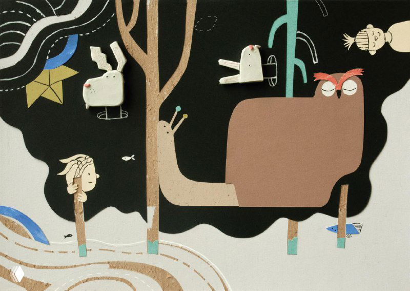 The seagull who thought she was a chicken — иллюстрации