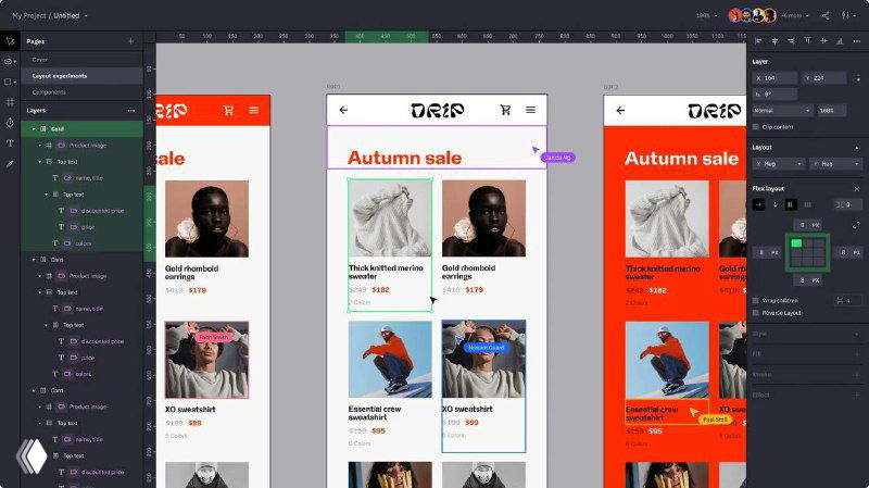 Moio — браузерный графический редактор для интерфейсов