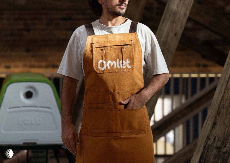 Айдентика Omlet: гротеск и 3D‑иллюстрации