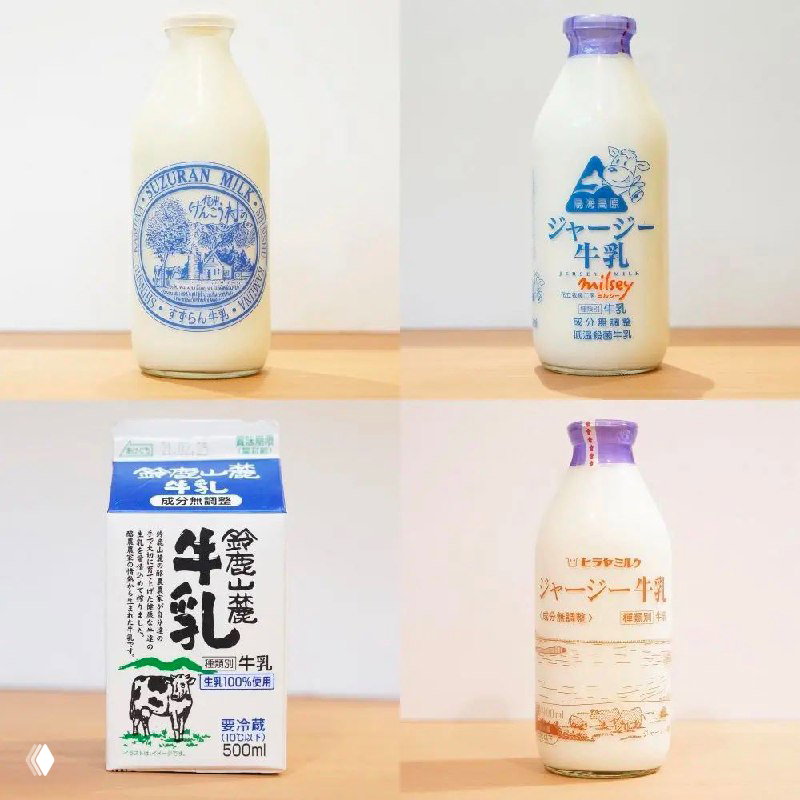 Milk Meister — коллекция упаковки японского молока