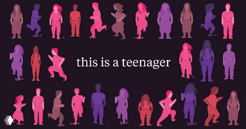 This is a teenager — исследование The Pudding