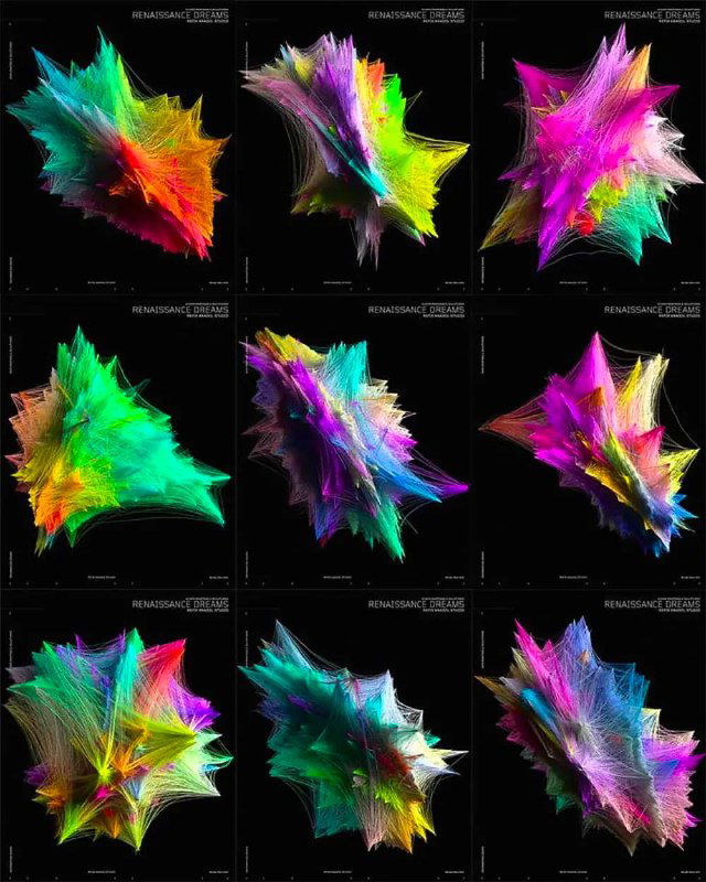 Renaissance Dreams — работы Рефика Анадола