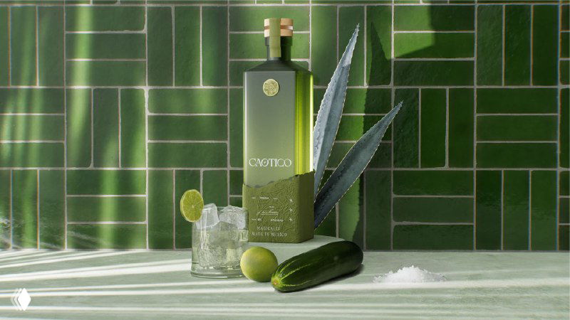 Концепт оформления текилы Caotico