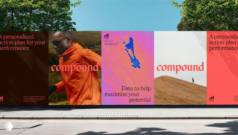 Compound — айдентика программы мужского здоровья