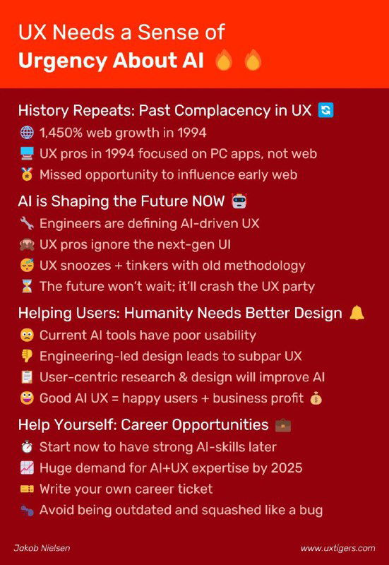 UX требует чувства срочности в отношении ИИ