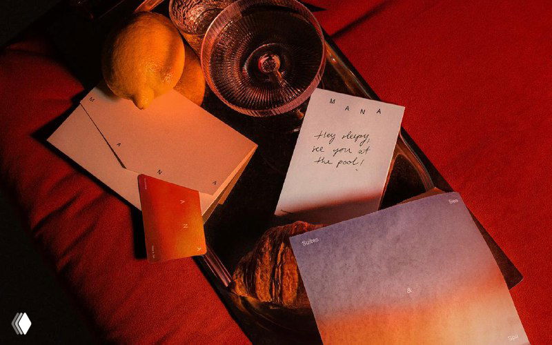 Mana — лёгкая минималистичная айдентика отеля