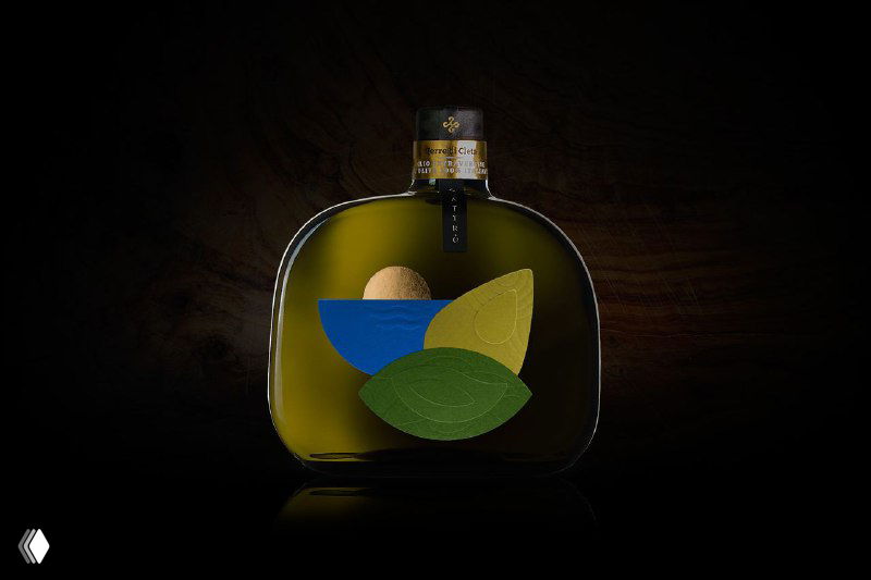 Terre di Cleta — дизайн бутылок оливкового масла