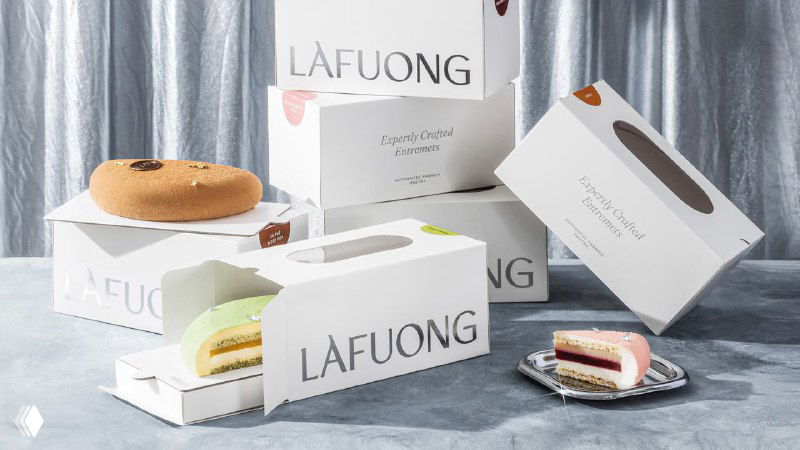 LaFuong Pastry: айдентика и упаковка