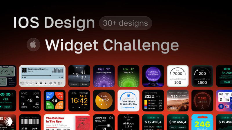 Как я участвовал в IOS Widget Challenge и что из этого вышло
