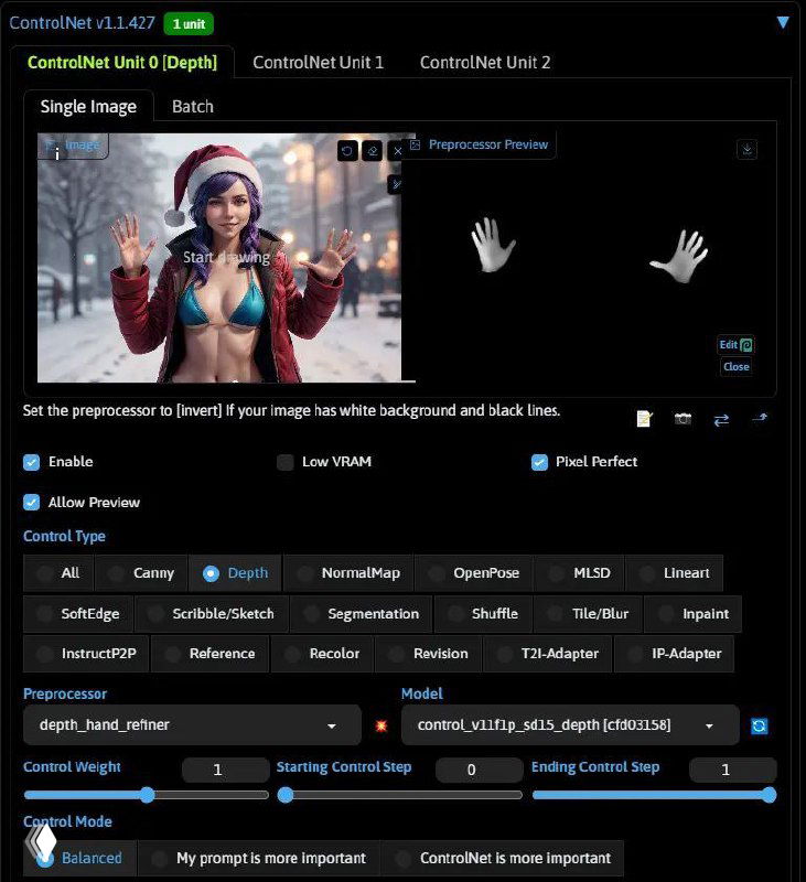 HandRefiner — модель для исправления рук в Stable Diffusion