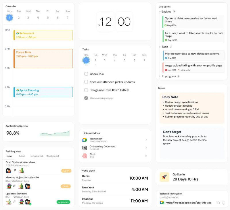 Making Today — единый центр рабочих приложений