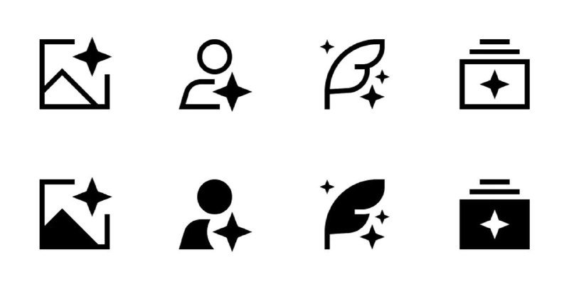 Icons for AI — сет из 106 SVG‑иконок