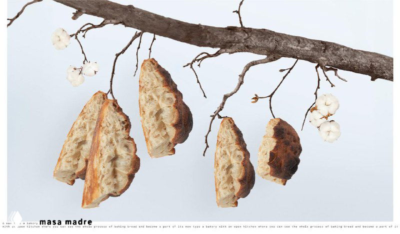 Меланхолично-утилитарное оформление упаковок Masa Madre