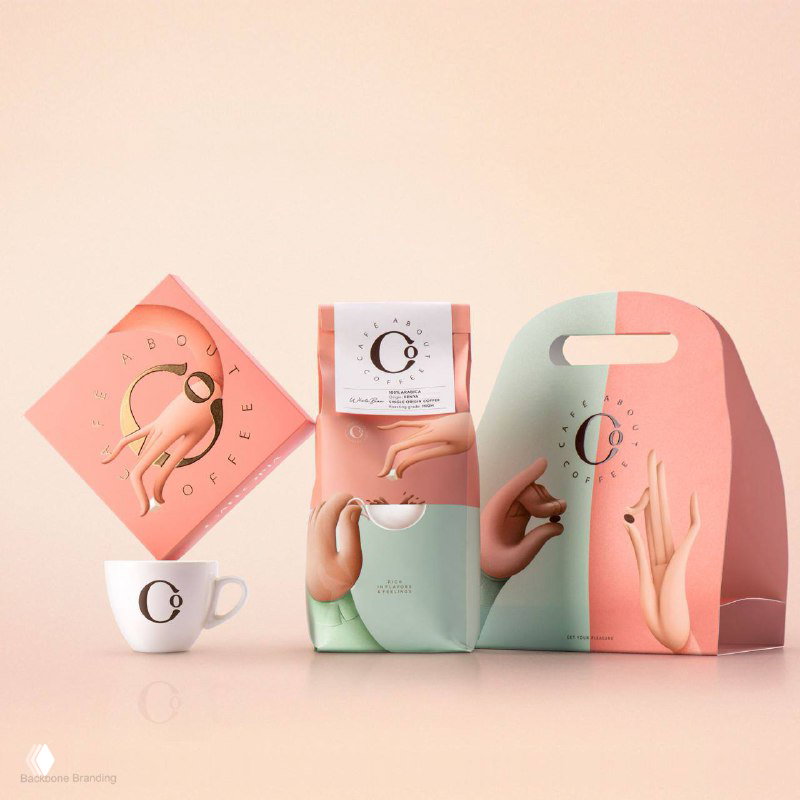 Cafeopia — айдентика армянского кафе