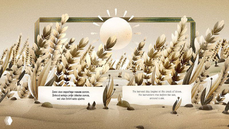 The Harvest — серия иллюстраций о сборе урожая