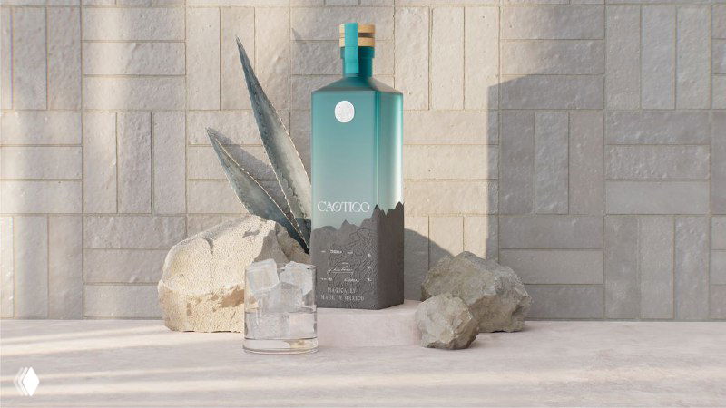 Концепт оформления текилы Caotico