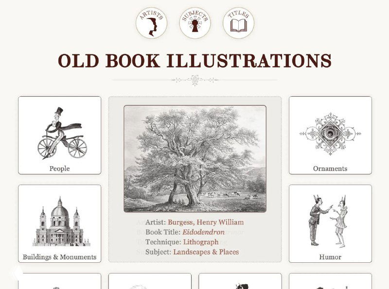 Old book illustrations — архив старых иллюстраций