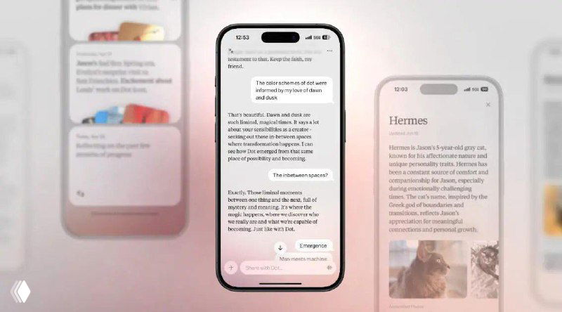 ИИ‑приложение Dot вышло на iOS