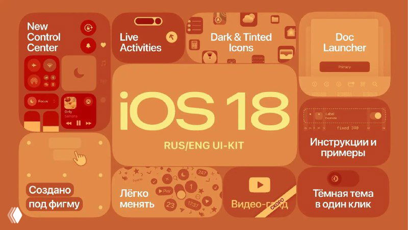 iOS 18 — Rus/Eng и Theme Variables v1.0