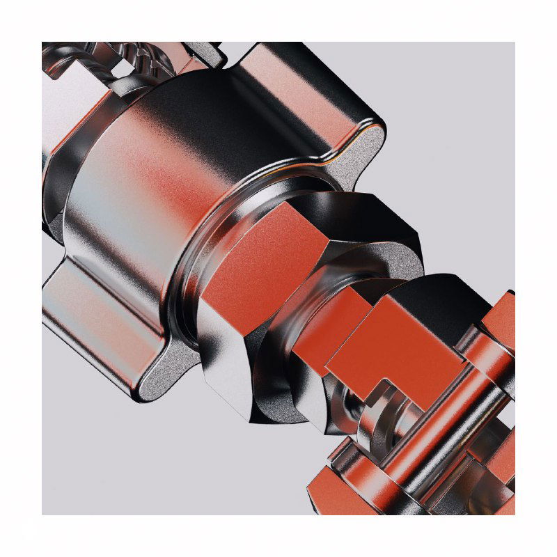 Metal — серия рендеров Тянь Чень Дэн