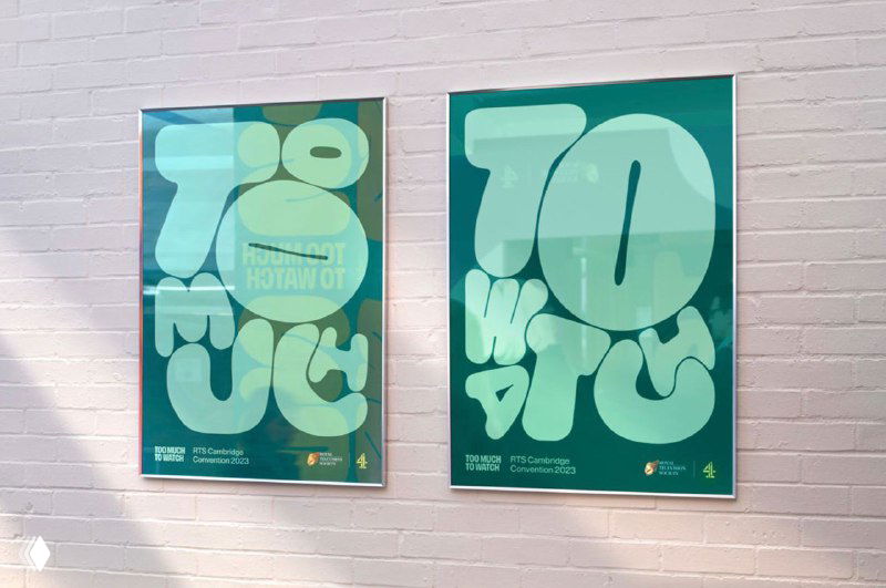 Too Much To Watch — айдентика конференции