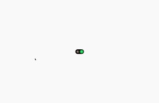 Миниатюрный интерфейсный элемент на белом фоне: тёмная «пилюля» с зелёной индикацией, напоминает Dynamic Island в iOS.