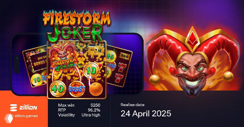 Firestorm Joker — a fiery 3×3 show