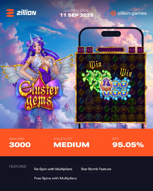 Cluster Gems is LIVE!