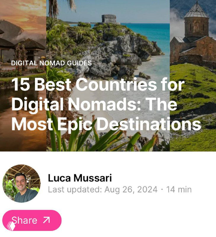 Топ стран для удалёнщиков: сезоны и бюджеты