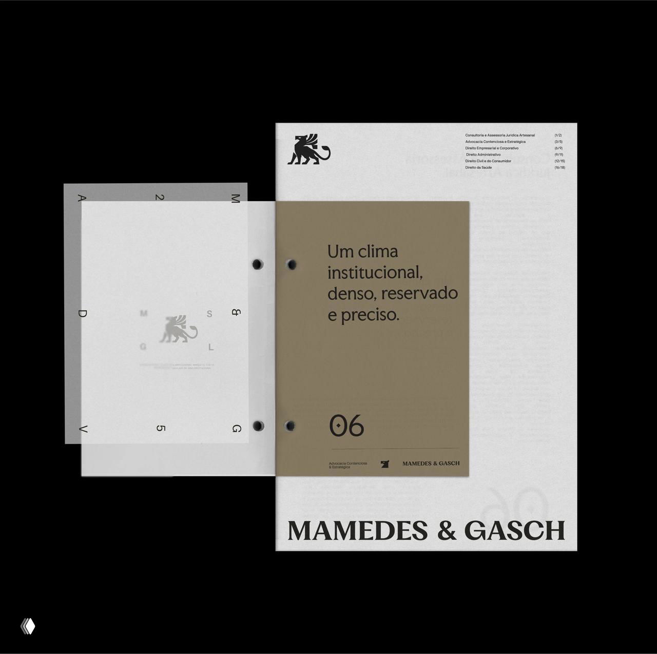 Компоновка страниц и карточек фирменных документов на тёмном фоне — контрастные блоки, маркировка и позиционирование знака на носителях.