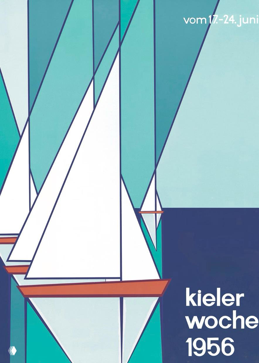 Плакаты Кильской недели Kieler Woche