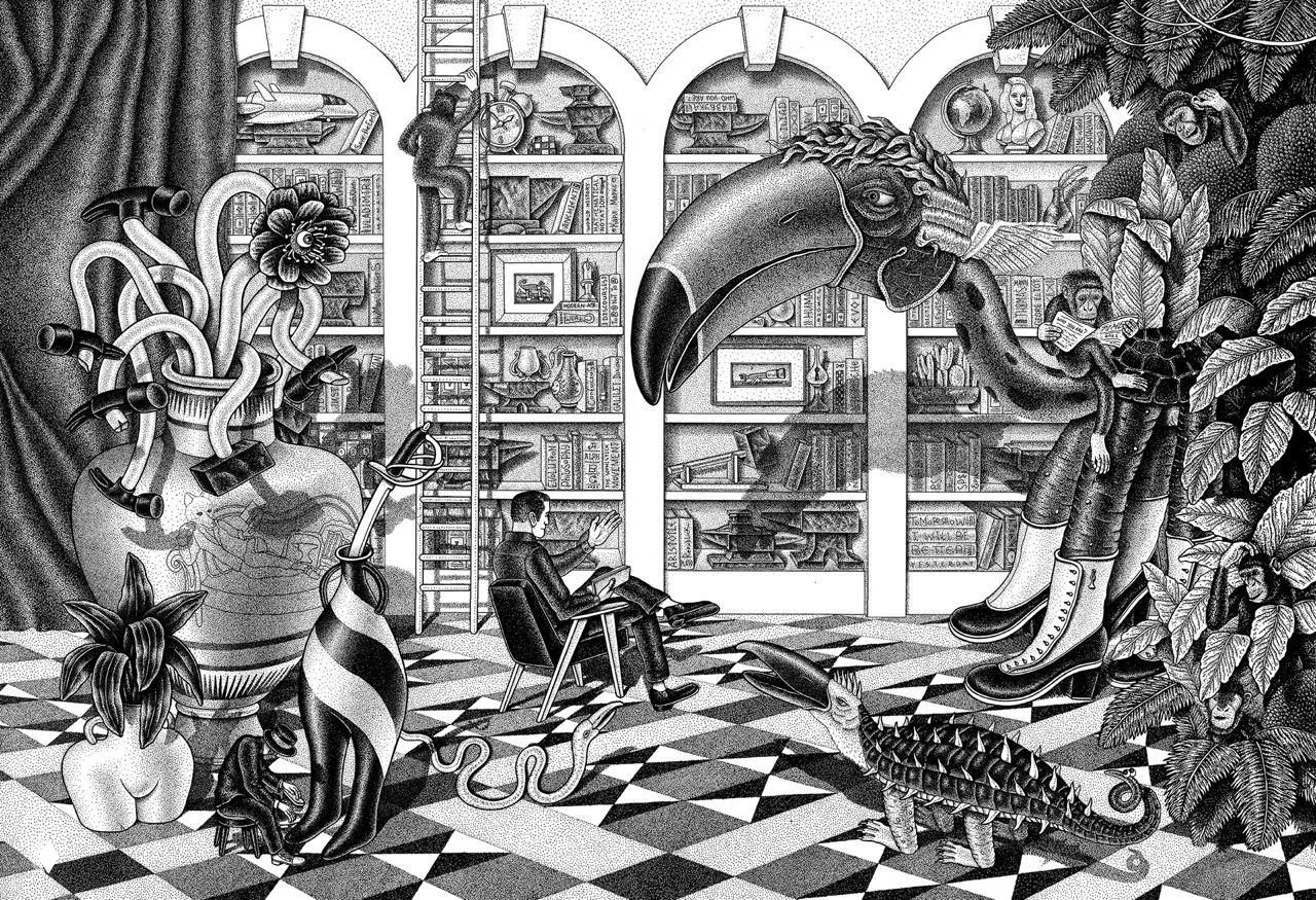 Рукотворная графика Дмитрия Кашталяна из Варшавы