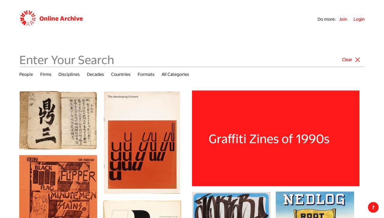 Цифровой архив Letterform — центр графического дизайна