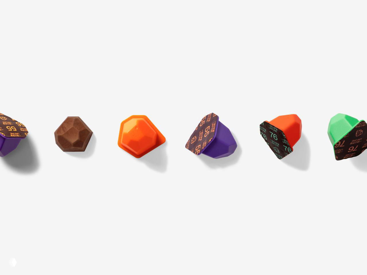 Необычная упаковка растворимого кофе Uni One