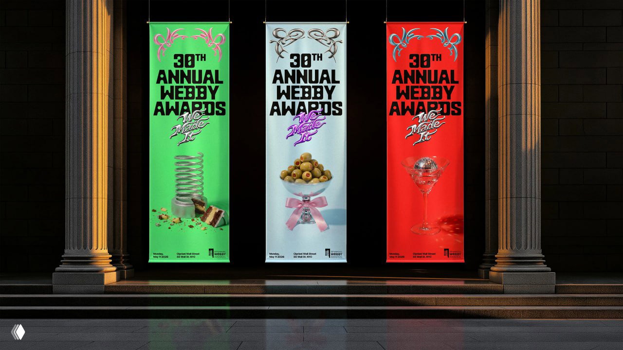 Айдентика премии The Webby Awards