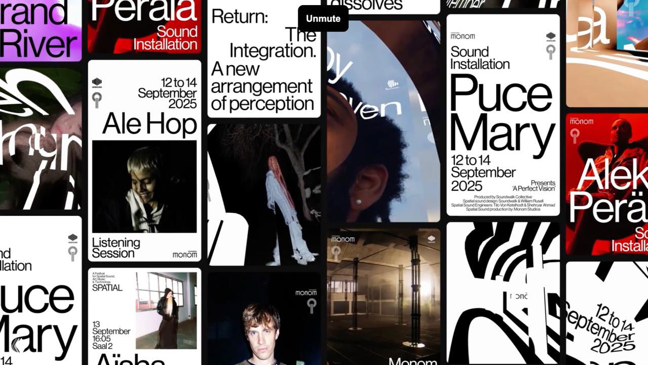 Фирменный стиль фестиваля Spatial