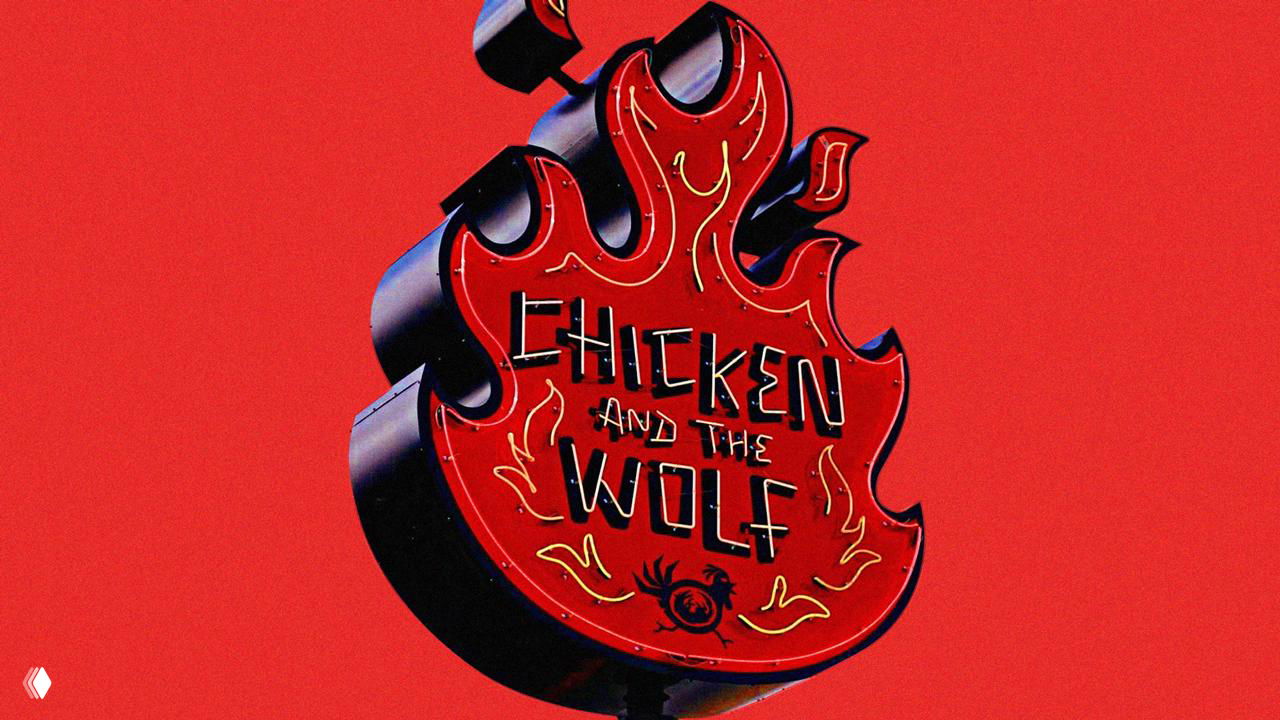 Брендинг ресторана быстрого питания Chicken and the Wolf