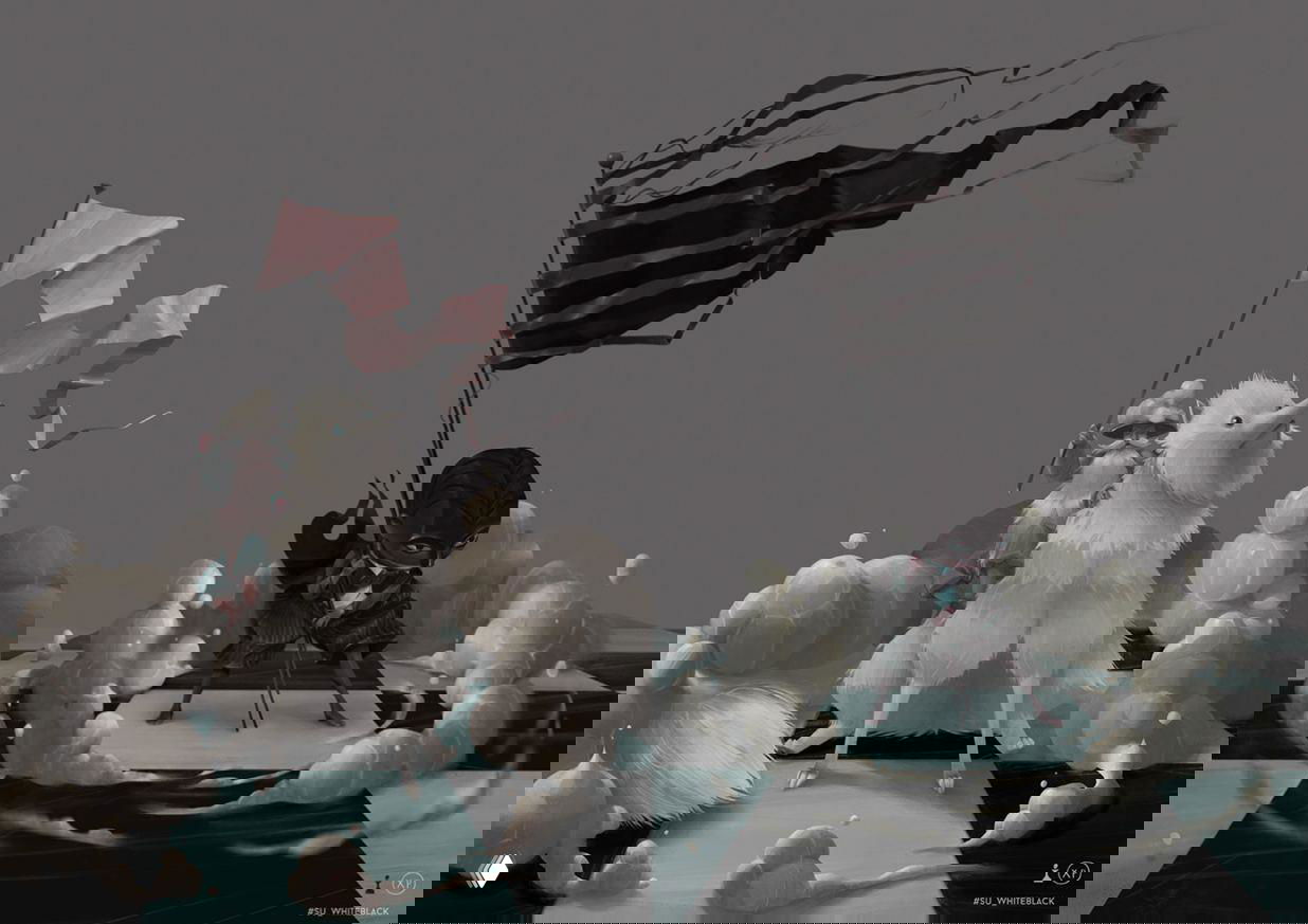 Серия «White:Black» Рината Хабирова