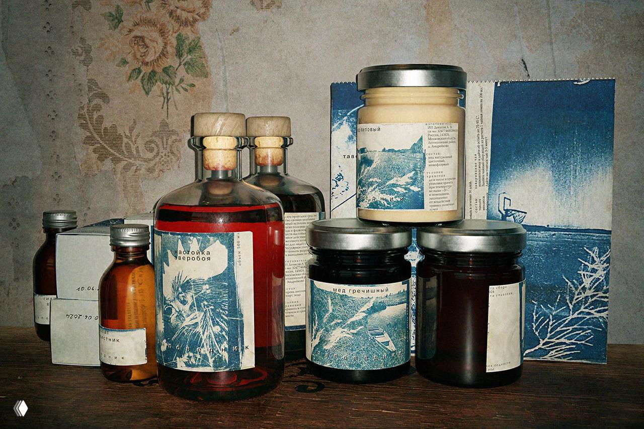 Упаковка фермерских продуктов марки «Заповедник»