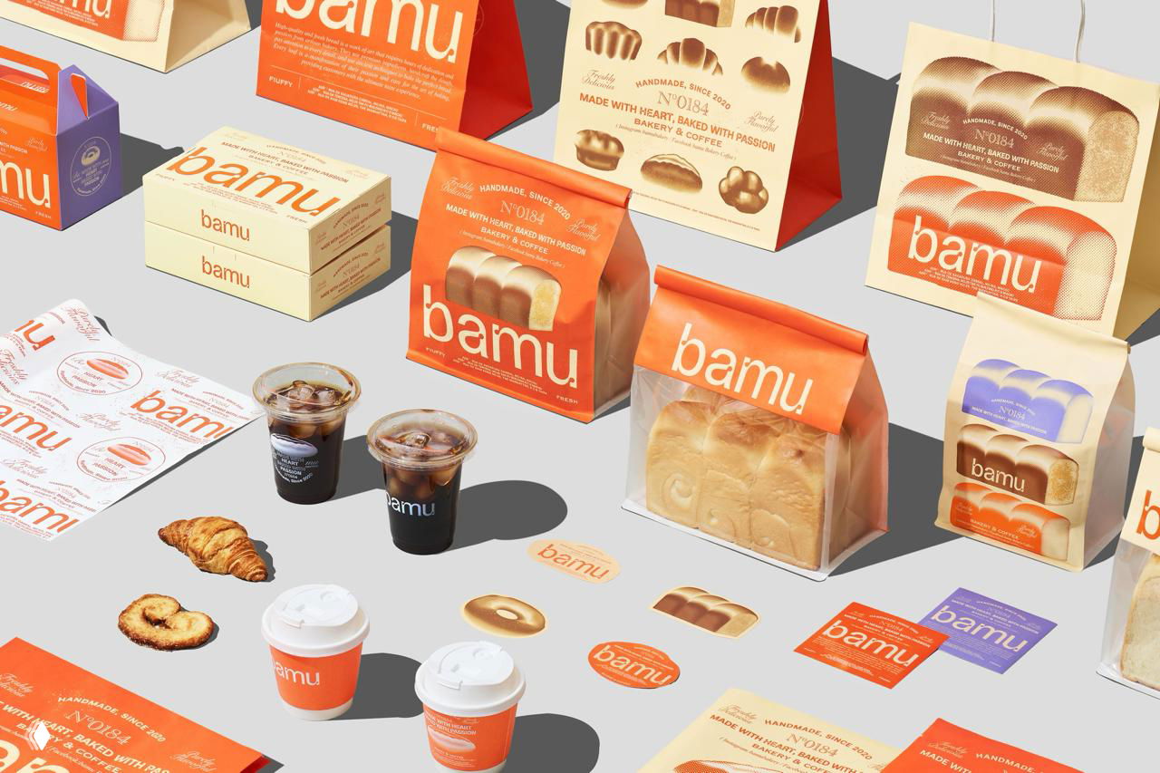 Брендинг пекарни Bamu
